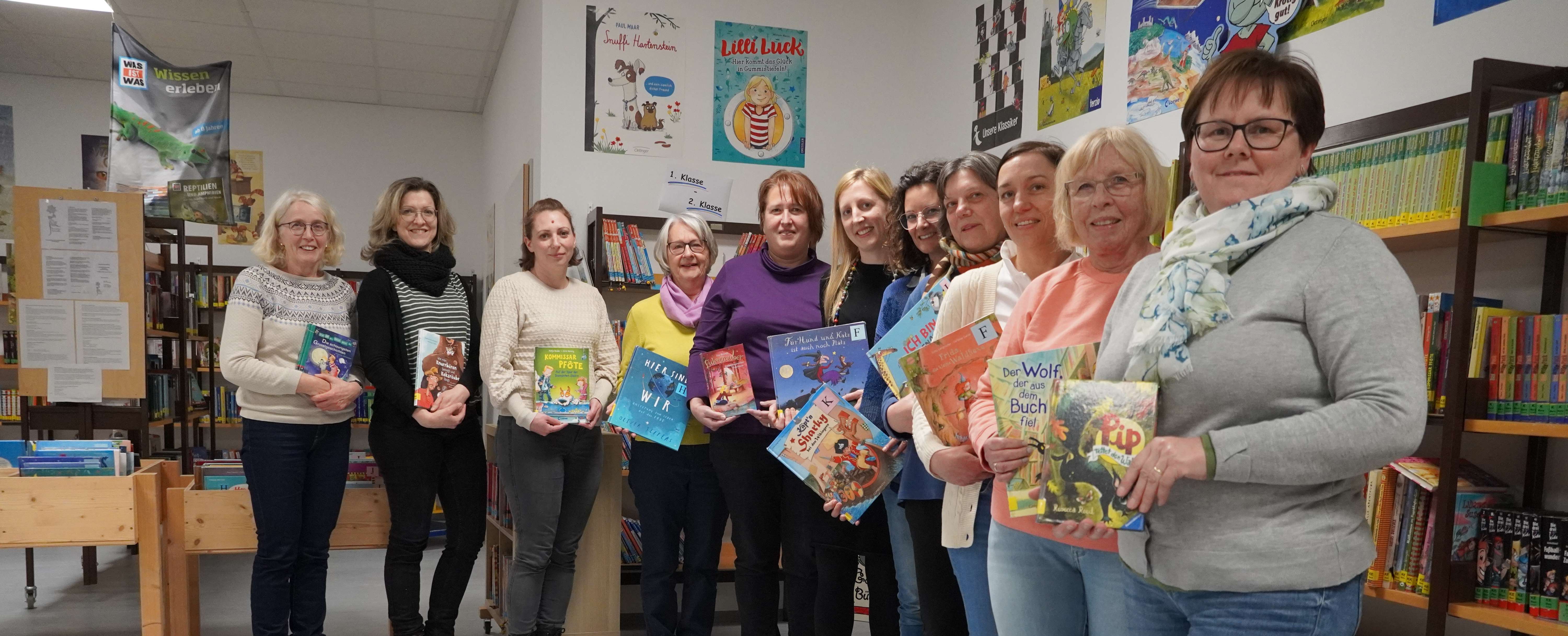 Das ehrenamtliche Team der Bücherkiste